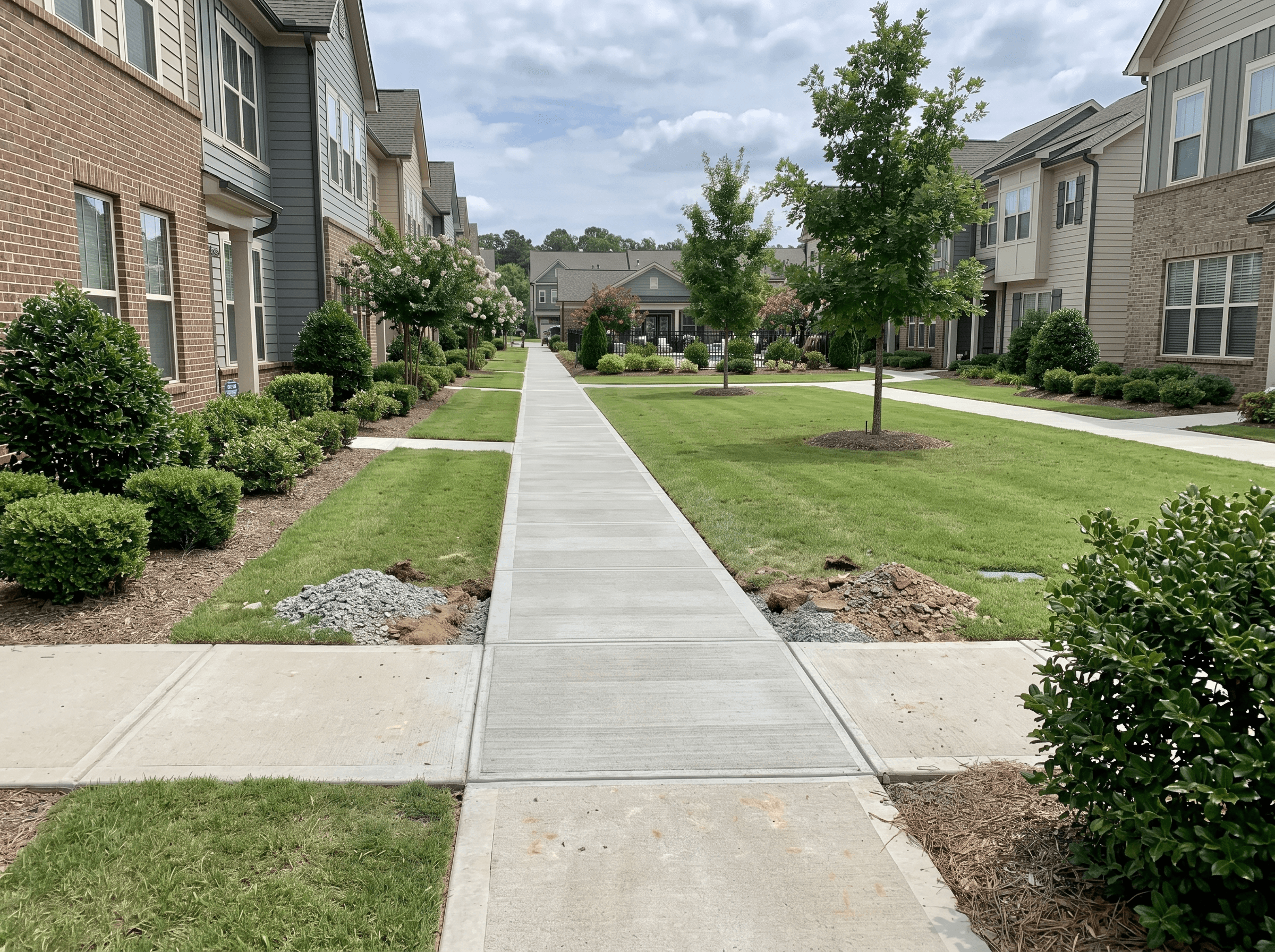 Commercial Parking & Approach Slabs project in Raleigh