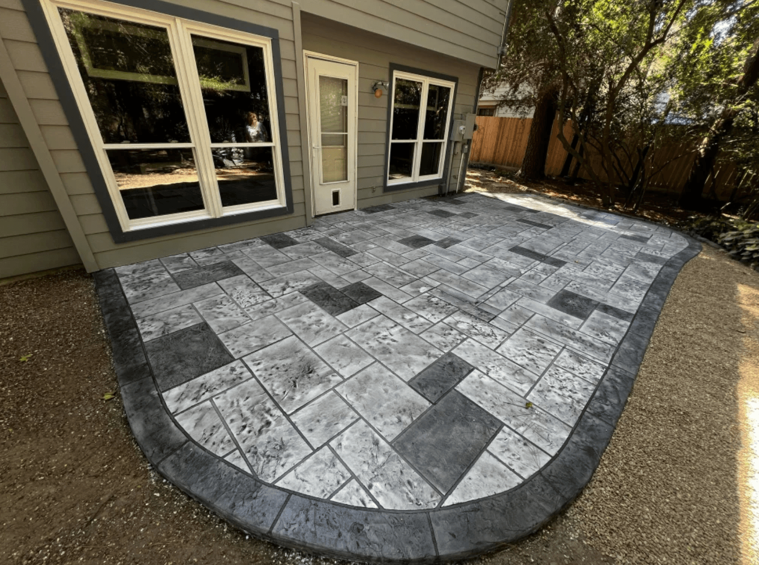 Concrete Patios project in Durham, NC