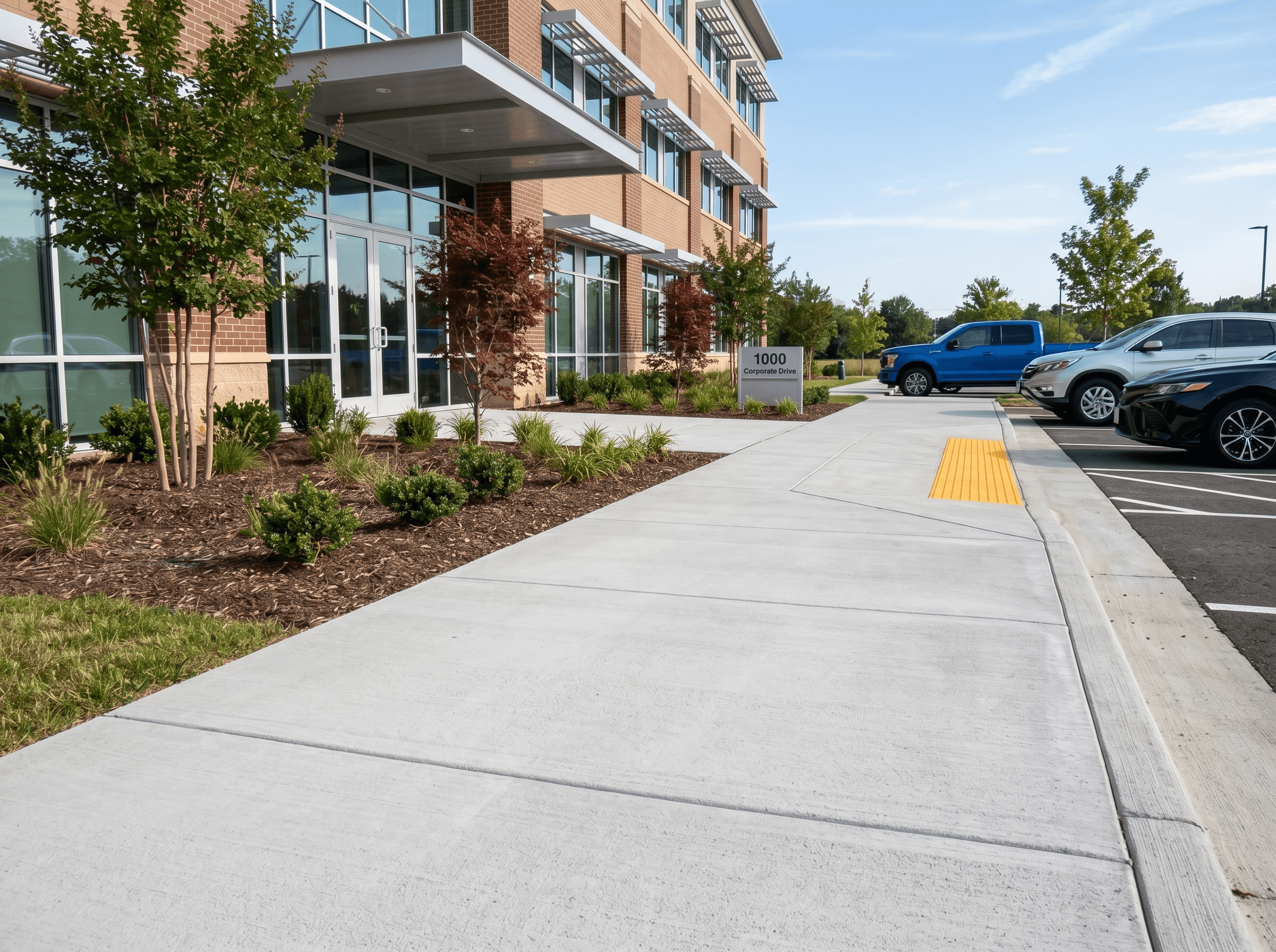 Commercial Sidewalks & Walkways project in Raleigh
